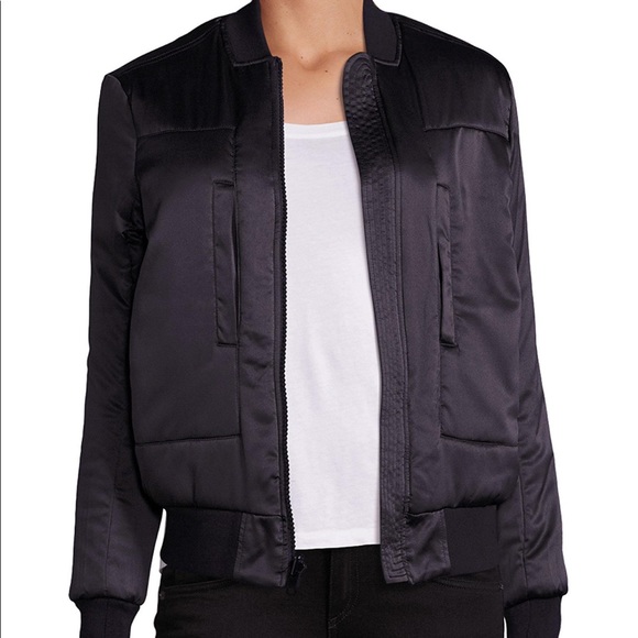 John + Jenn Quincy Reversible Velvet Bomber Jacket - Picture 6 of 7